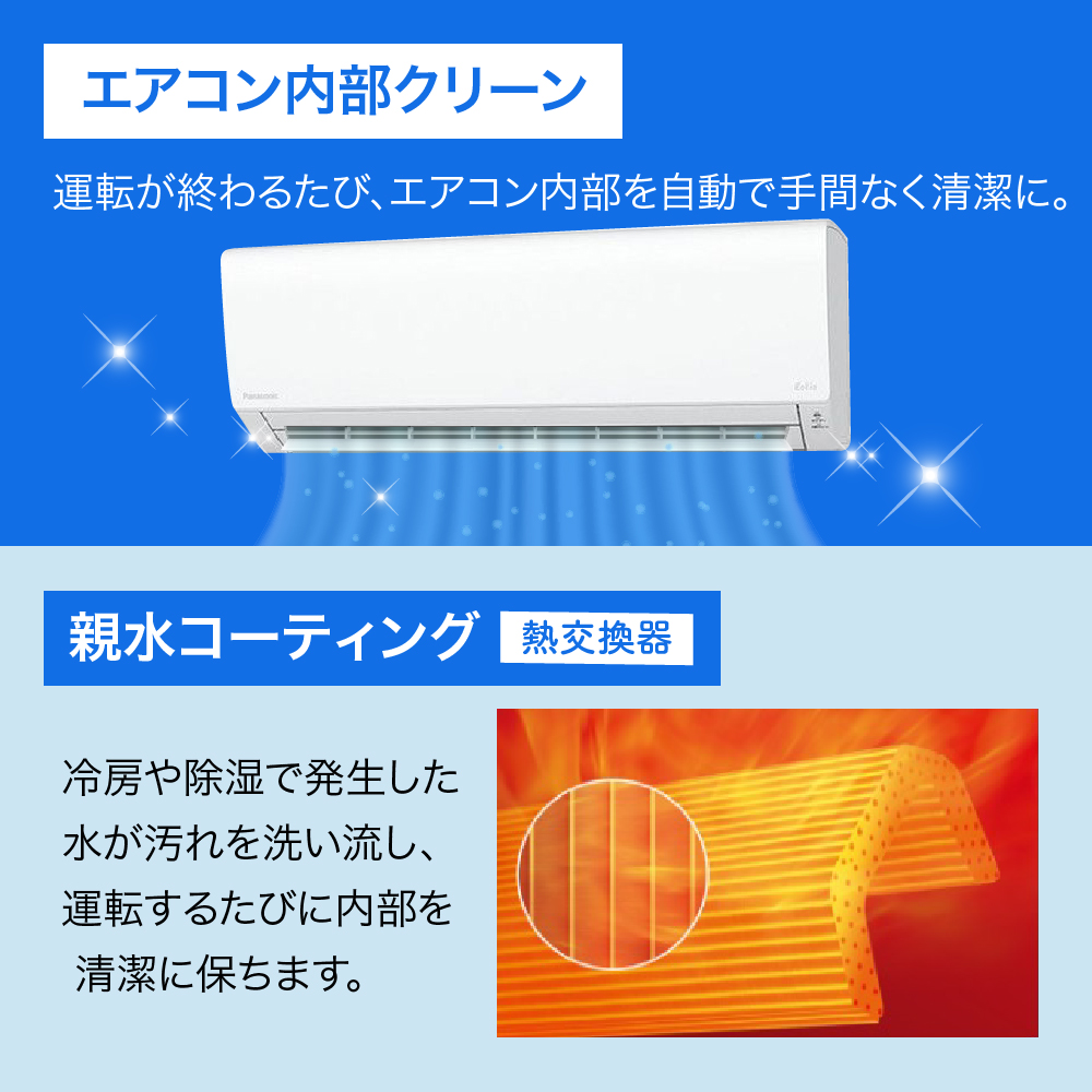 お譲り先決定 エアコン（使用2か月のみ）パナソニック CS-223DFL-W